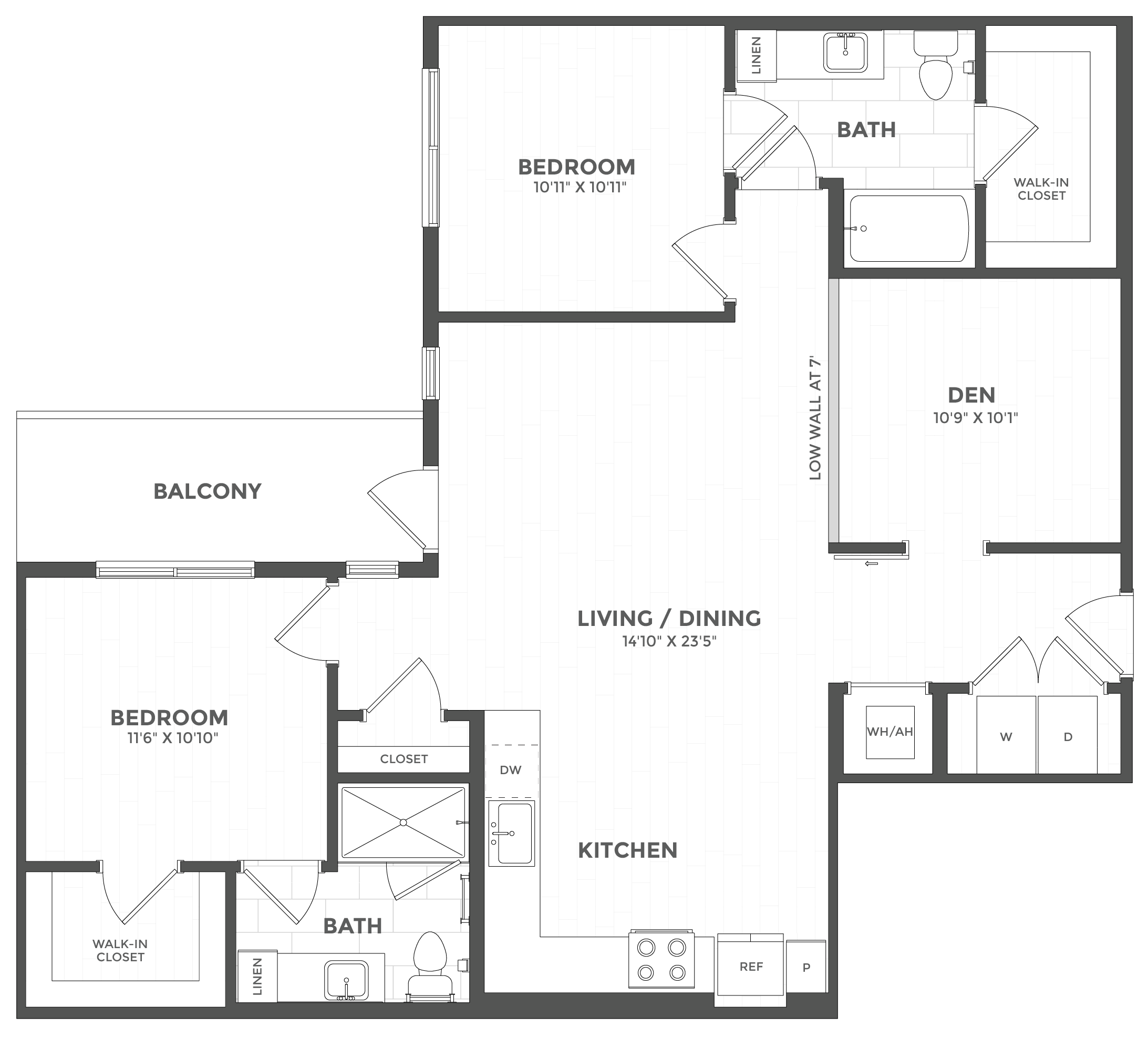 Floor Plan Image of Apartment Apt 239